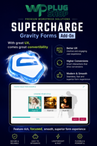 Gravity Forms Supercharge Add-On GPL – Interactive Forms for Better UX & Higher Conversions