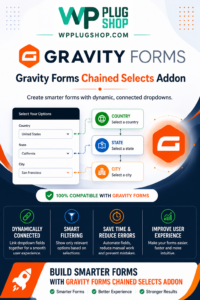 Gravity Forms Chained Selects Add-On | WP Plug Shop