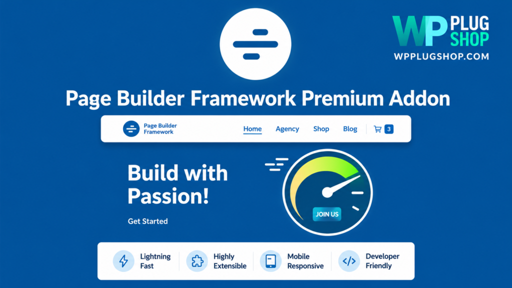 Page Builder Framework Premium Add-On | WP Plug Shop