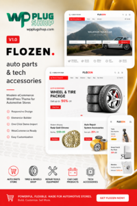 Flozen WooCommerce AJAX WordPress RTL Theme – Responsive eCommerce Store Theme