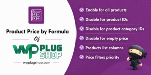 Product Price by Formula for WooCommerce Plugin