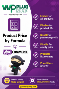 Product Price by Formula for WooCommerce Plugin