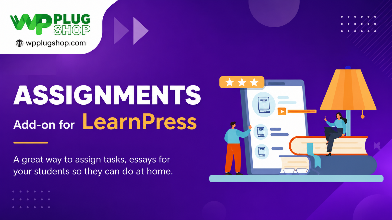 Assignments Add-on for LearnPress | WP Plug Shop