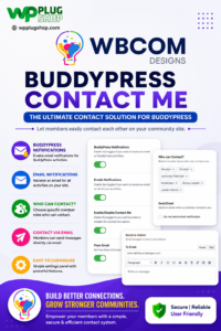BuddyPress Contact Me | WP Plug Shop