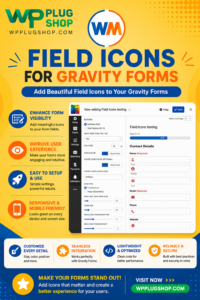Field Icons for Gravity Forms | WP Plug Shop