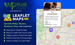 WP Leaflet Maps Pro Plugin for WordPress