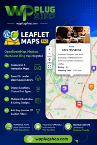WP Leaflet Maps Pro Plugin for WordPress