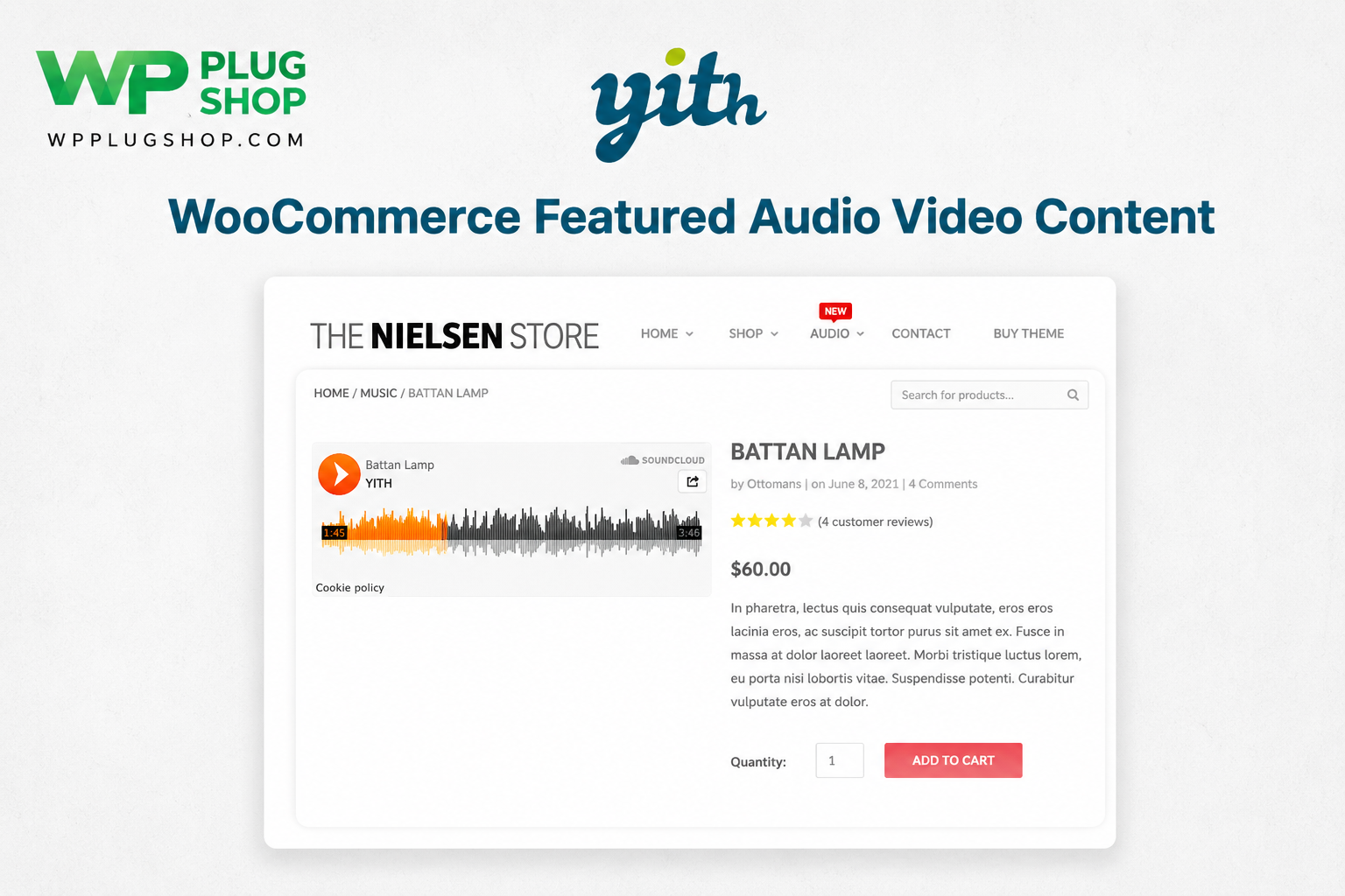 YITH WooCommerce Featured Audio & Video Content | WP Plug Shop