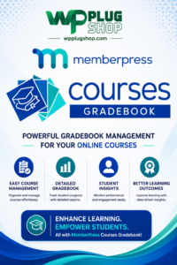 MemberPress Course Gradebook Plugin