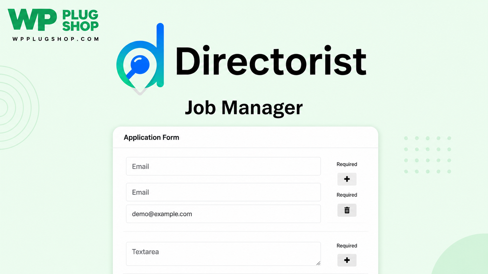 Directorist Job Manager