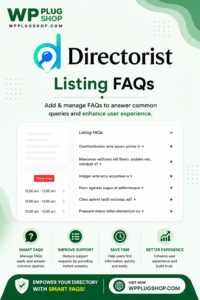 Directorist Listing FAQs