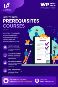 LearnPress – Prerequisites Courses