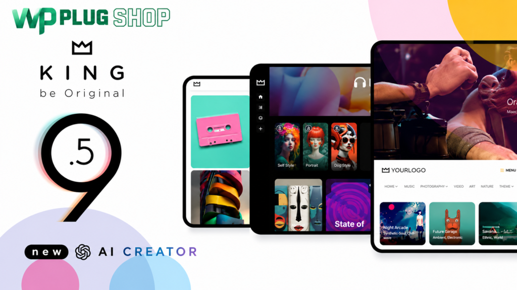 King Theme Viral Magazine WordPress Theme | WP Plug Shop