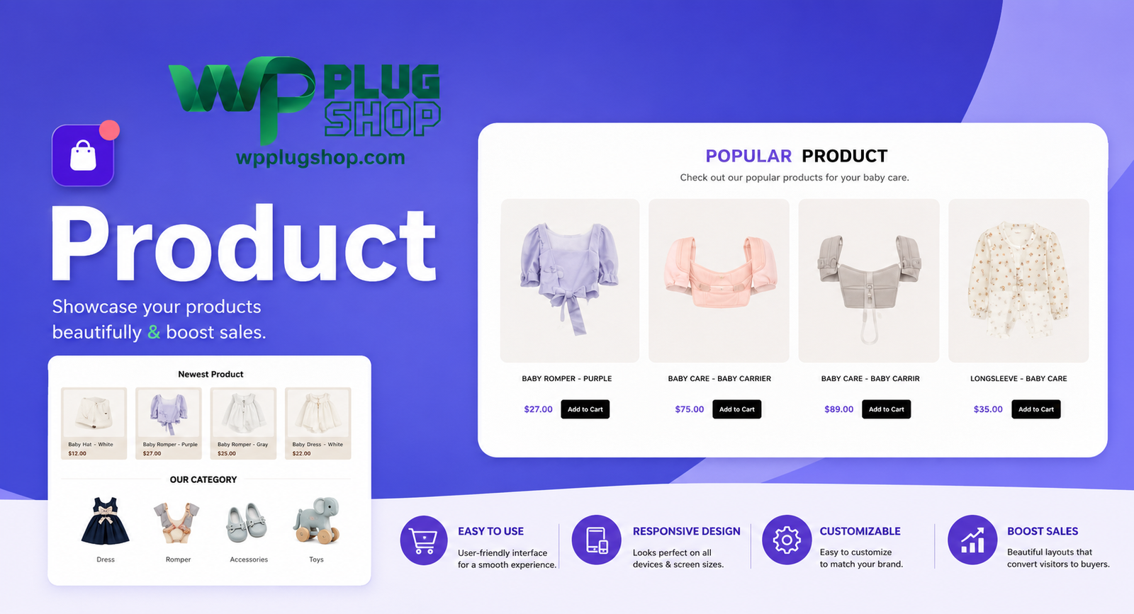 Wiloke Products Grid and Slider for Elementor – WooCommerce Product Grid & Slider Plugin