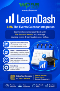 LearnDash LMS – The Events Calendar Integration | Connect Courses with Live & Virtual Events