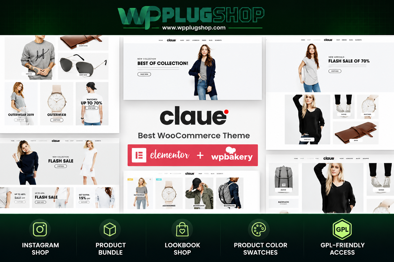Claue Theme – Clean Minimal Elementor WooCommerce WordPress Theme