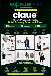 Claue Theme – Clean Minimal Elementor WooCommerce WordPress Theme