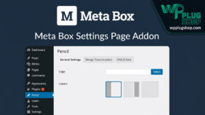Meta Box Settings Page Addon for WordPress – Custom Theme & Plugin Settings Builder