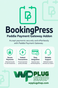 BookingPress Paddle Payment Gateway Addon – WordPress Appointment Booking Payment Integration