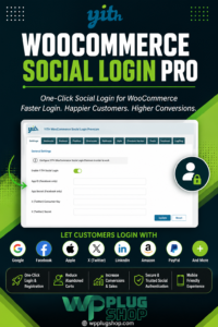 YITH WooCommerce Social Login Pro Plugin – One-Click Social Sign-In for WooCommerce