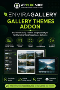 Envira Gallery Gallery Themes Addon – Premium WordPress Gallery Styling Extension