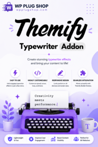 Themify Builder Typewriter Addon – Animated Text Plugin for WordPress