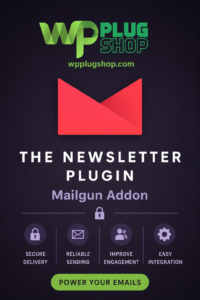 Newsletter Mailgun Addon GPL – Reliable Email Delivery & Bounce Management for WordPress