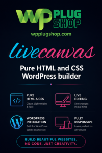 LiveCanvas Pure HTML & CSS WordPress Builder GPL – Fast Bootstrap 5 Website Builder