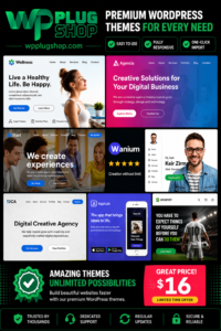 Wanium Elegant Multi-Concept WordPress Theme