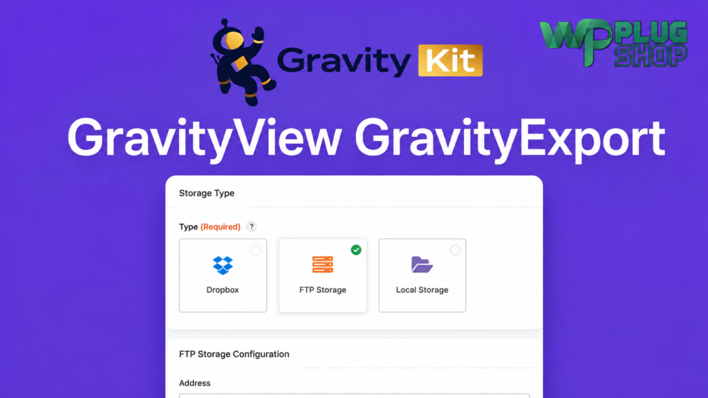 GravityView GravityExport – Advanced Gravity Forms Export & Reporting Plugin for WordPress