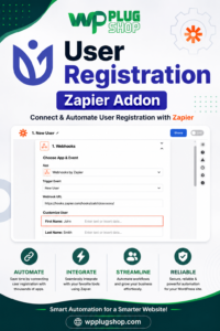User Registration Zapier Addon – WordPress Automation Integration Plugin