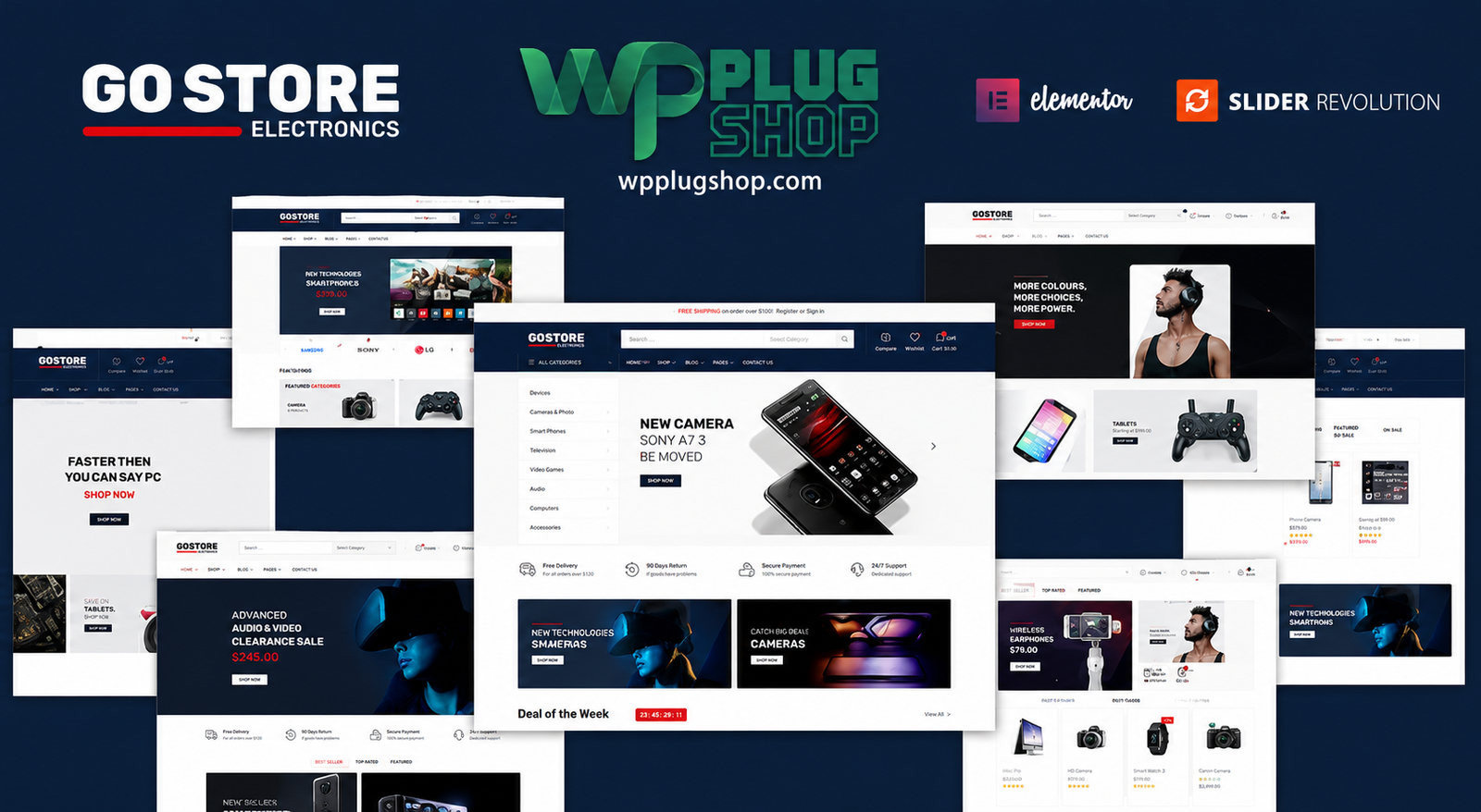GoStore Theme – Elementor WooCommerce WordPress Theme for Modern Online Stores
