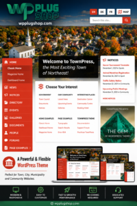 TownPress Theme – Municipality & Town Government WordPress Theme
