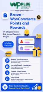 Bravo WooCommerce Points and Rewards WordPress Plugin