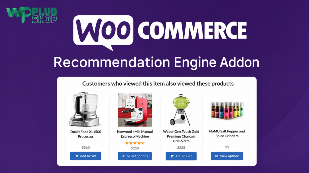 WooCommerce Recommendation Engine Addon – Smart Product Recommendations for Higher Sales & Conversions