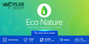 Eco Nature Theme – Environment, Ecology & Nonprofit WordPress Theme