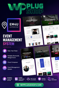 EM4U Theme – Event Management & Ticket Booking WordPress Theme
