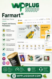 Farmart Theme – Organic Grocery Marketplace WooCommerce WordPress Theme