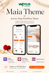 Maia Theme – Jewelry Shop Elementor WooCommerce Theme 1.1.20