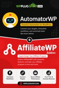 AutomatorWP AffiliateWP Addon – Automate WordPress Affiliate Marketing Workflows Easily