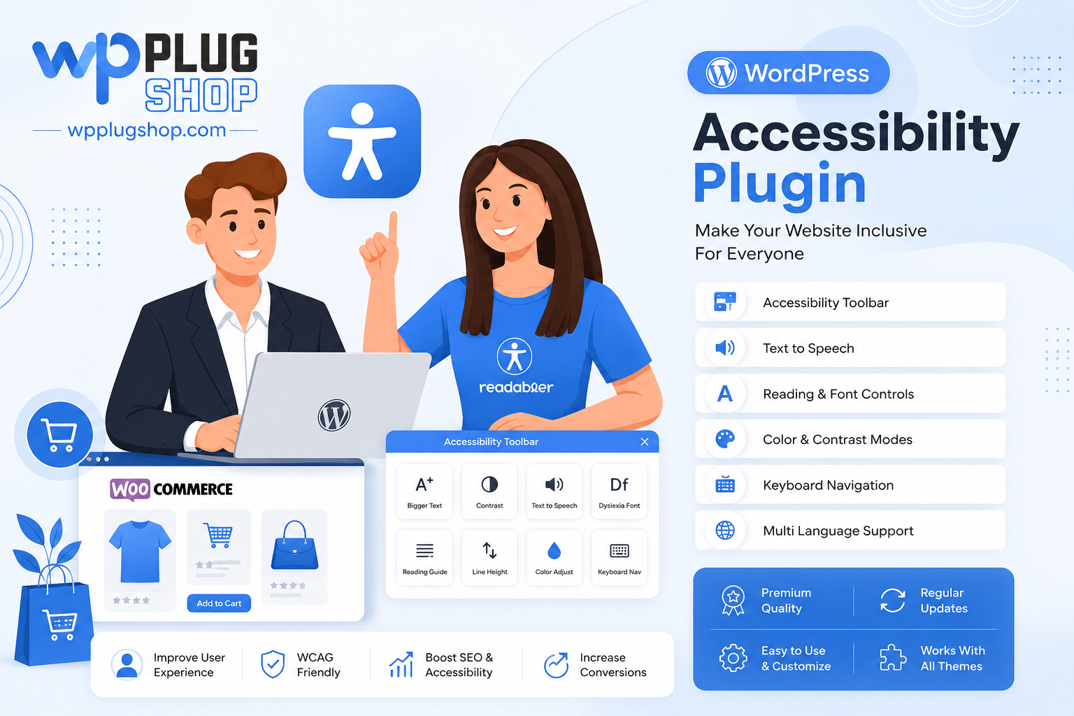 Readabler 2.0.15 – WordPress Accessibility Plugin & Accessibility Toolbar