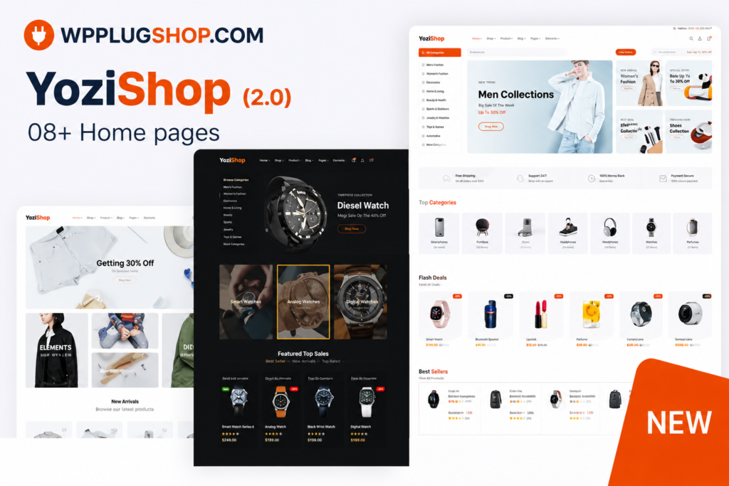 Yozi WordPress Theme – Multipurpose Electronics WooCommerce Marketplace Framework [GPL-Friendly Access]