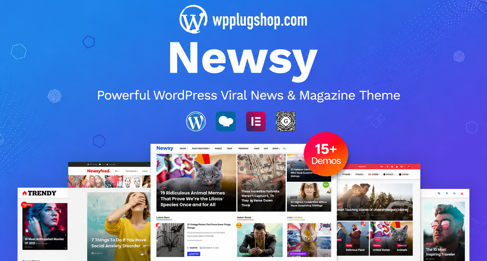 Newsy – Viral News & Magazine WordPress Theme | Responsive Newspaper, Blog & Editorial WP Theme