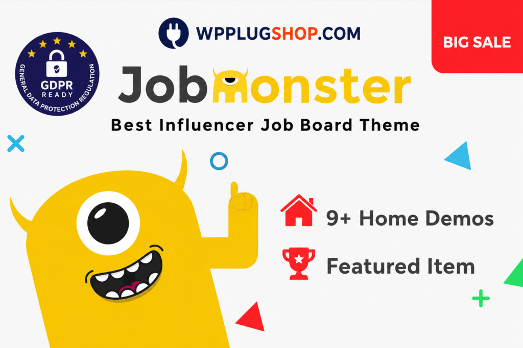 Jobmonster – Job Board WordPress Theme