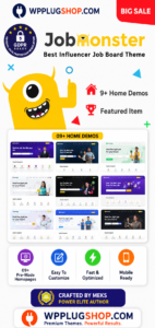 Jobmonster – Job Board WordPress Theme