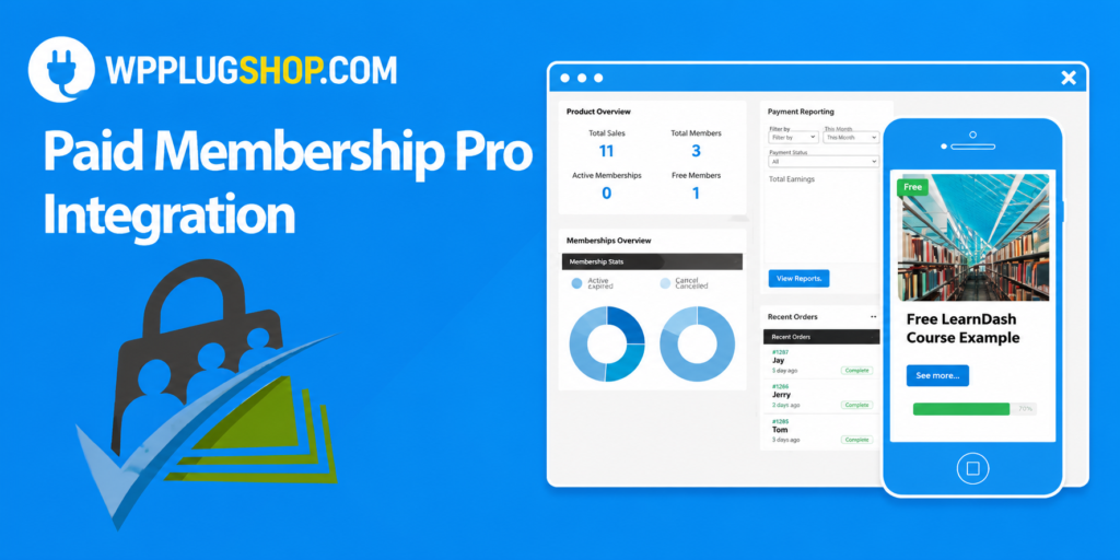LearnDash LMS Paid Memberships Pro Integration – Subscription & Access Control Add-on