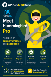 WPMU DEV Hummingbird Pro – WordPress Speed & Performance Optimization Plugin