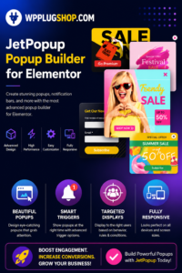 JetPopup – Premium Popup Builder Addon for Elementor