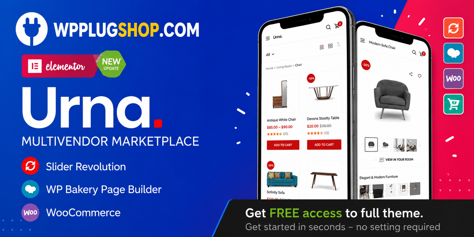 Urna – All-in-one WooCommerce WordPress Theme