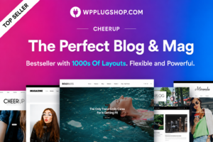 CheerUp WordPress Theme – Elegant Blog & Luxury Magazine Framework [GPL-Friendly Access]